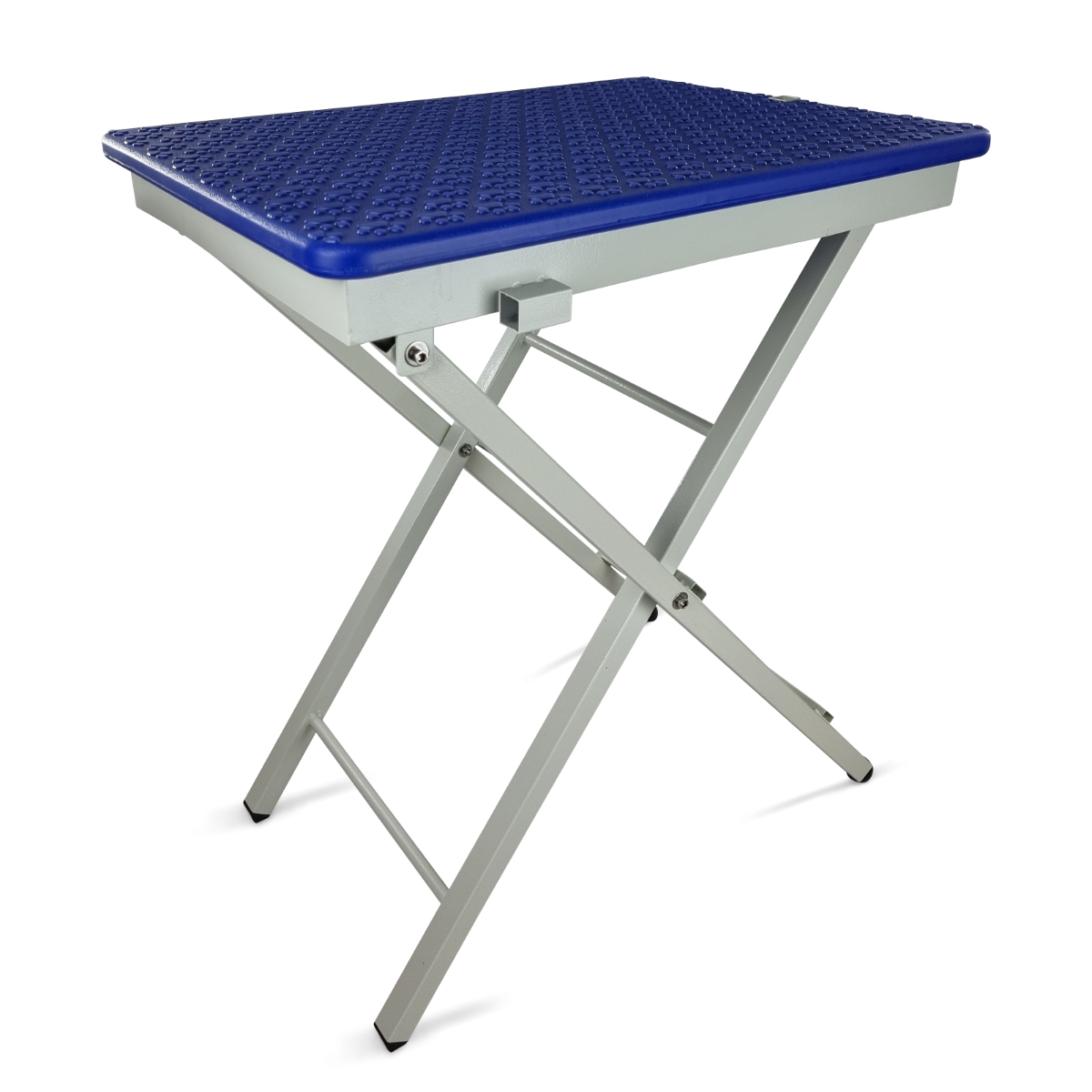 Topmast Trimmtisch RINGSIDE Blau - verstellbare Höhe 60 x 45 cm