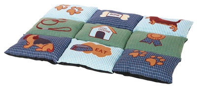 Trixie Hundekissen Patchwork Blau / Grün