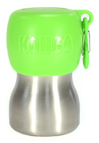 Kong H2O Trinkflasche Edelstahl Grün