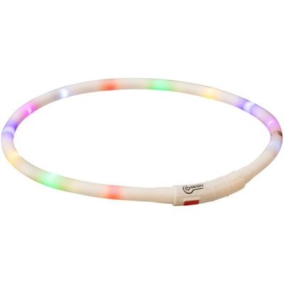 Trixie Leuchtendes Hundehalsband Usb Silikon Wiederaufladbar Multicolour