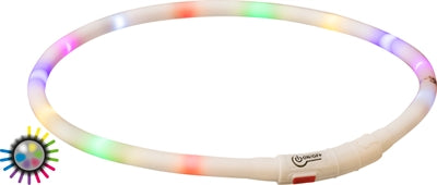 Trixie Leuchtendes Hundehalsband Usb Silikon Wiederaufladbar Multicolour