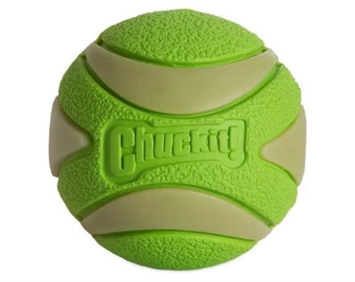 Chuckit Max Glow Ultra Squeeker Ball Grün