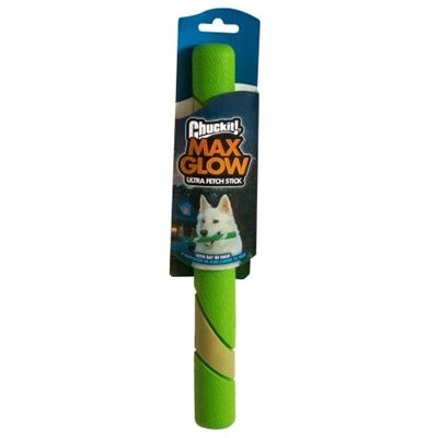 Chuckit Max Glow Ultra Fetchstick Grün