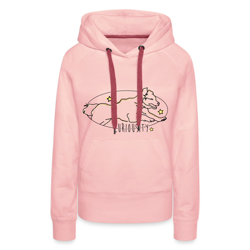 Frauen Premium Hoodie - Kristallrosa