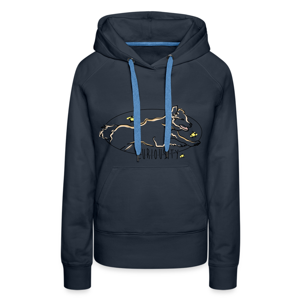 Frauen Premium Hoodie - Navy