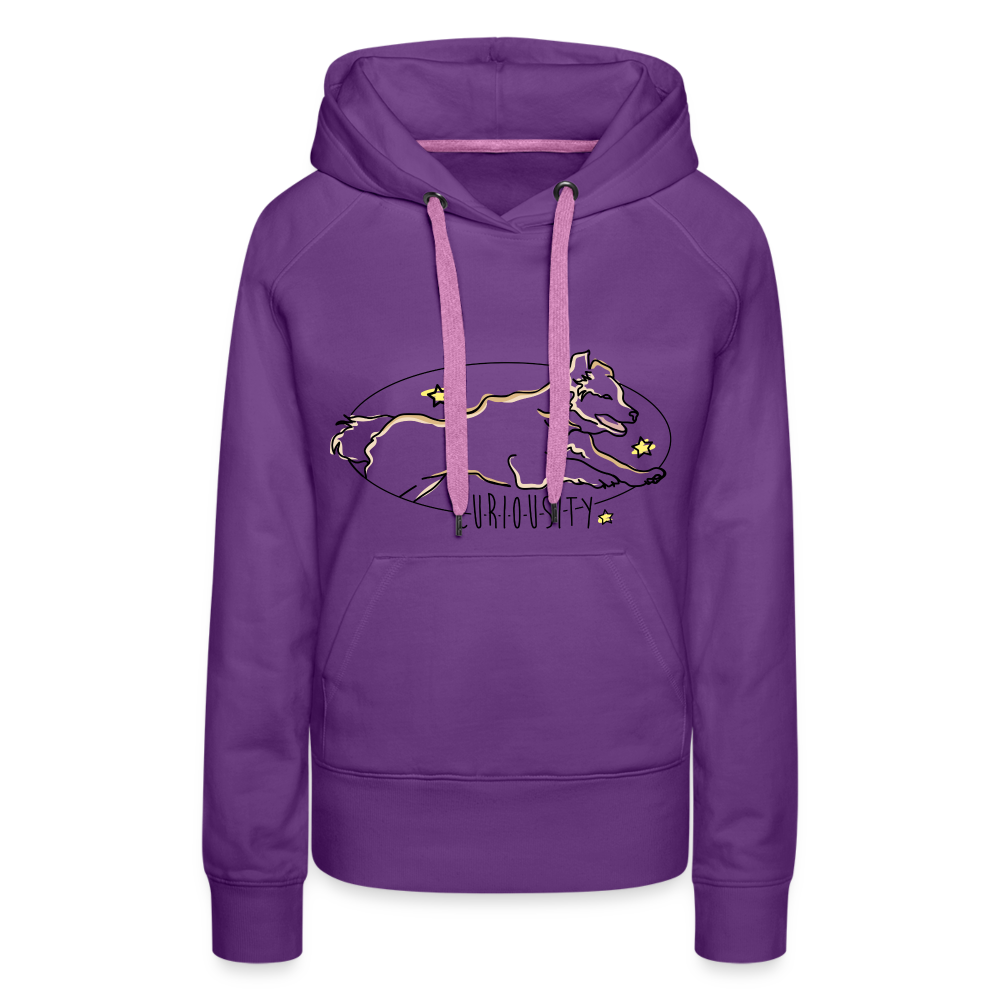 Frauen Premium Hoodie - Purple