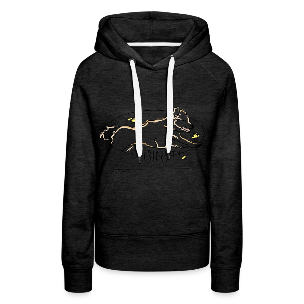 Frauen Premium Hoodie - Anthrazit