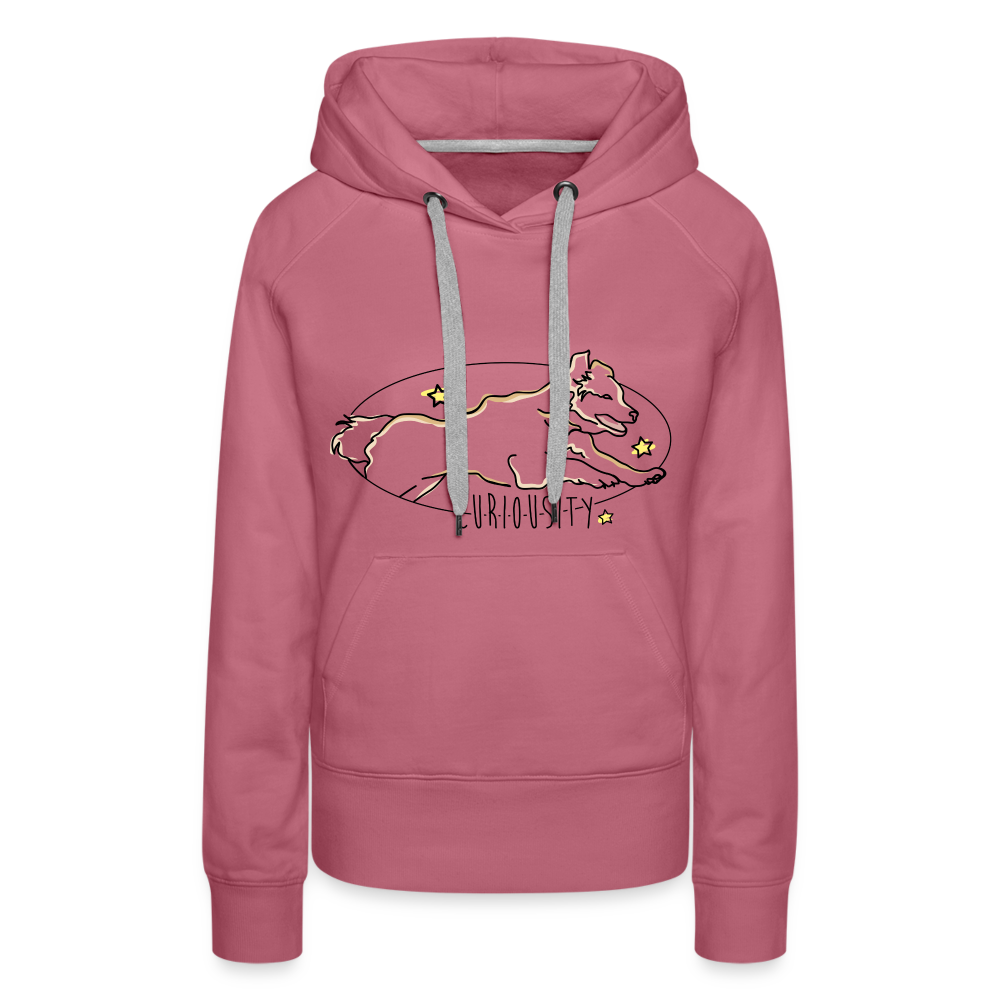 Frauen Premium Hoodie - Malve