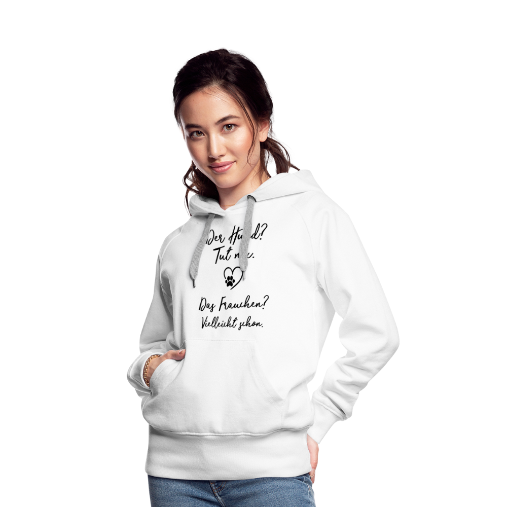 Frauen Premium Hoodie - Weiß