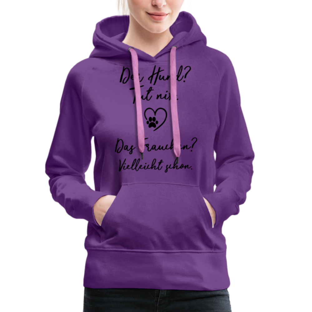 Frauen Premium Hoodie - Purple