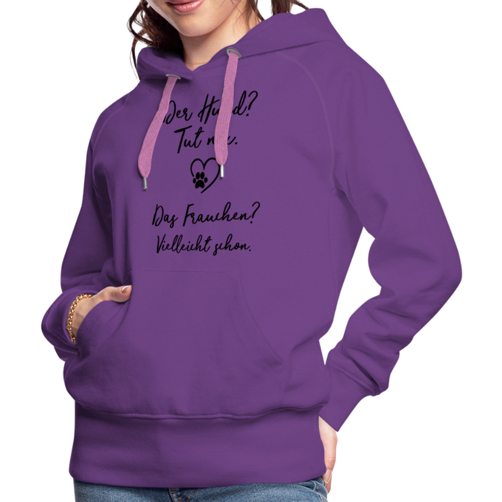 Frauen Premium Hoodie - Purple