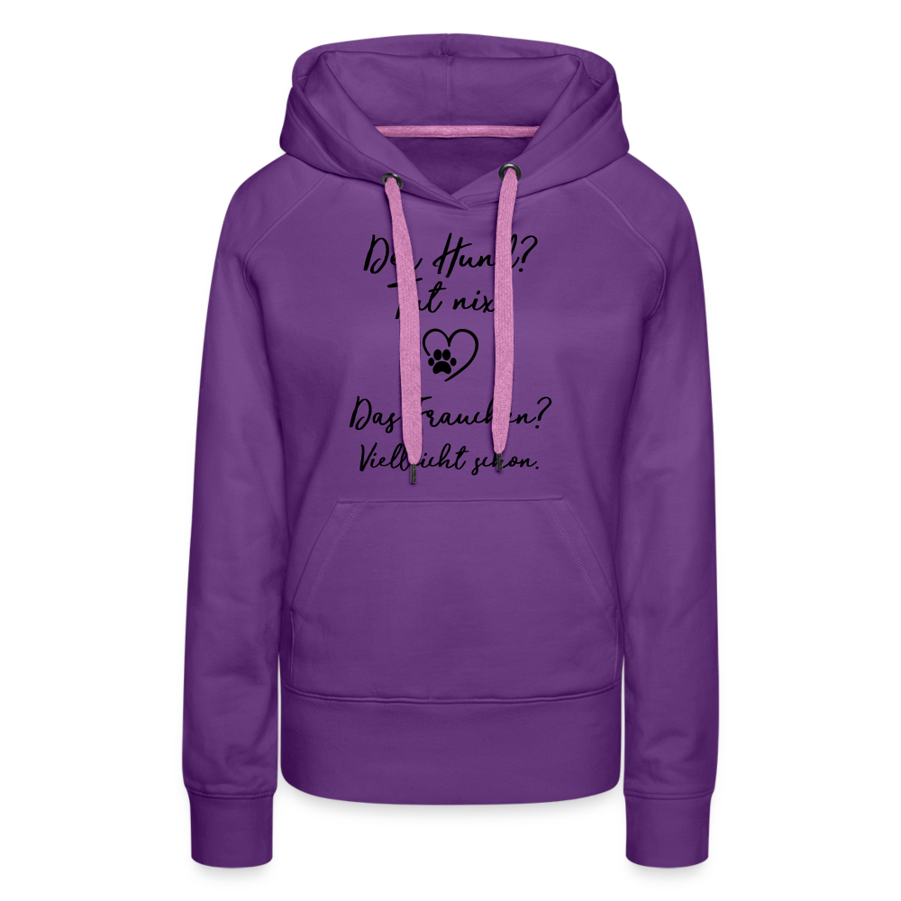 Frauen Premium Hoodie - Purple