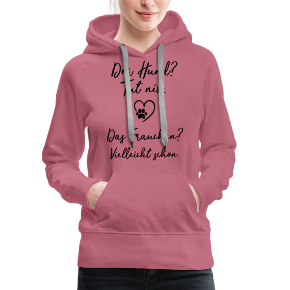 Frauen Premium Hoodie - Malve