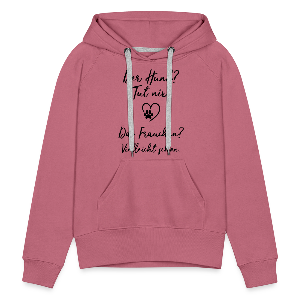 Frauen Premium Hoodie - Malve