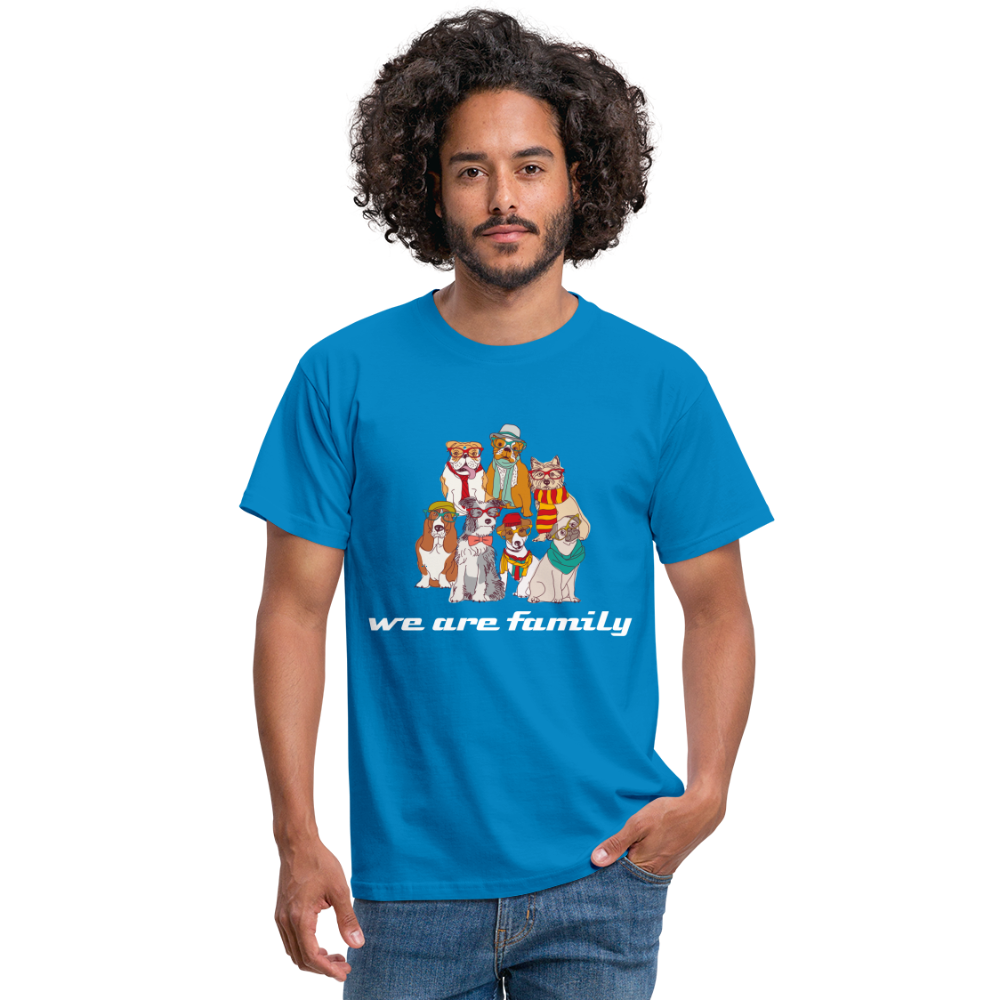 Männer T-Shirt - Royalblau