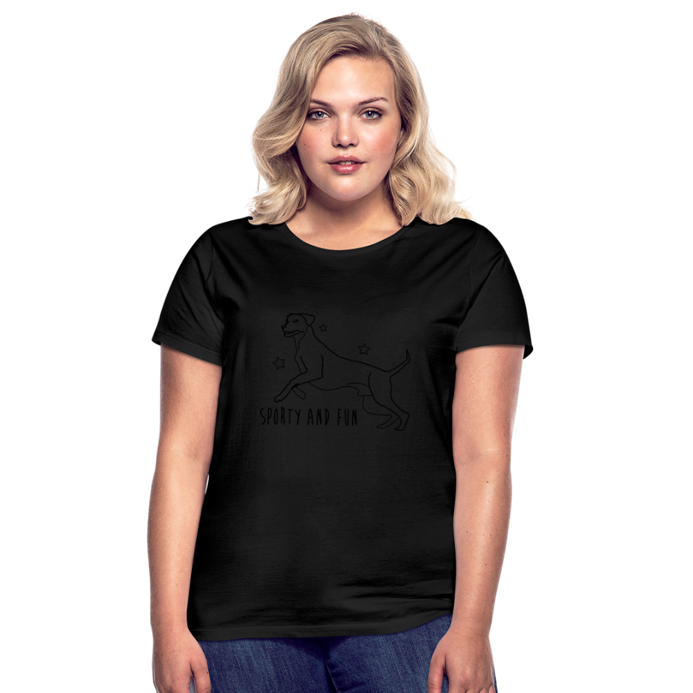 Frauen T-Shirt - Schwarz