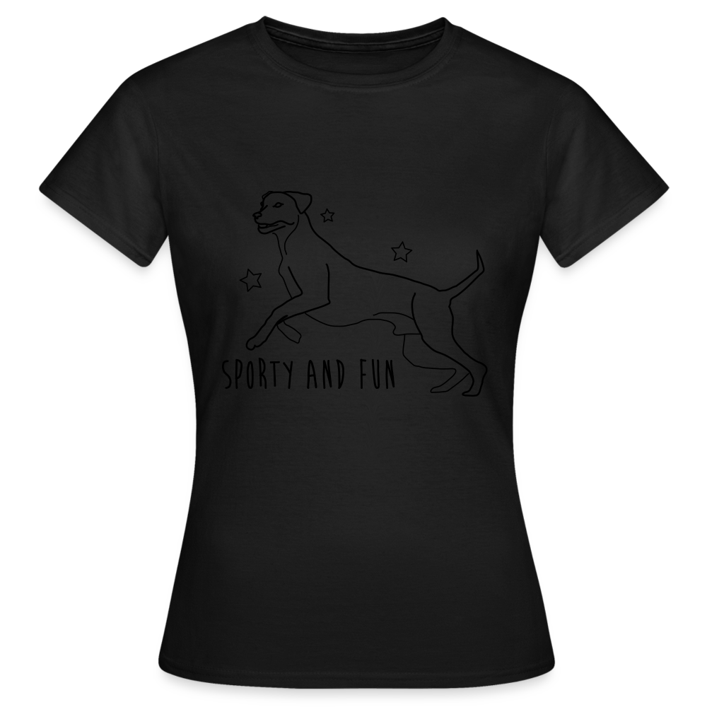 Frauen T-Shirt - Schwarz