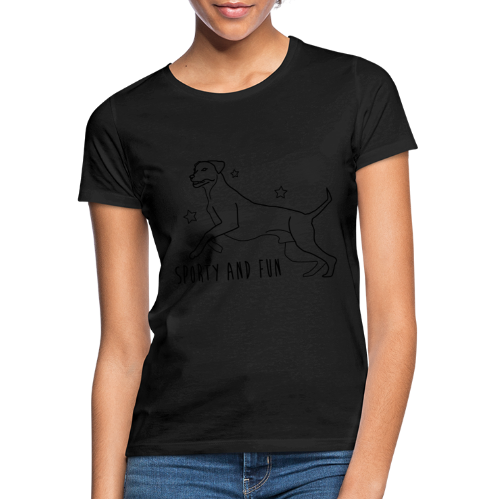 Frauen T-Shirt - Schwarz