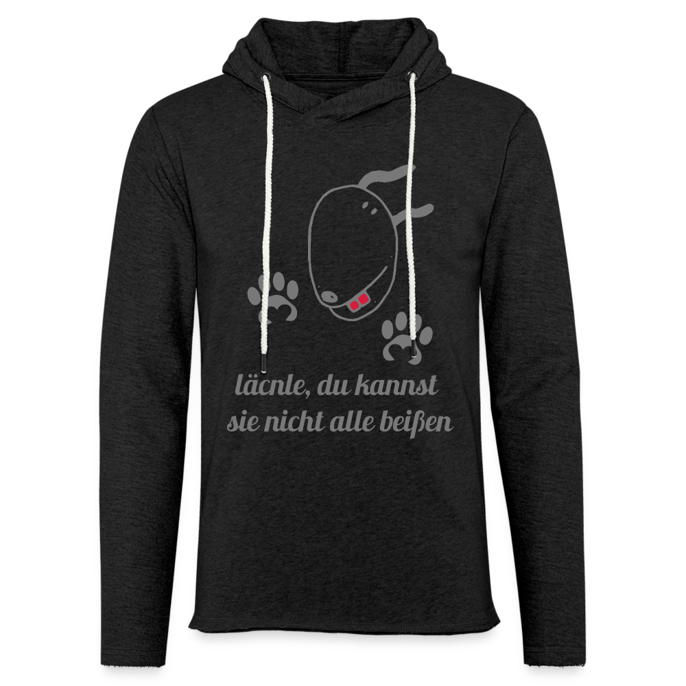 Leichtes Kapuzensweatshirt Unisex - Anthrazit