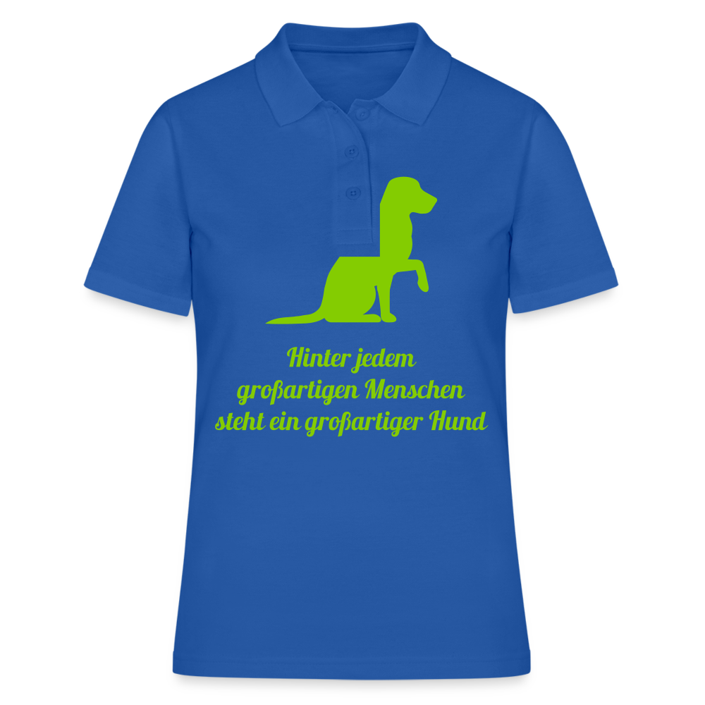 Frauen Polo Shirt - Royalblau