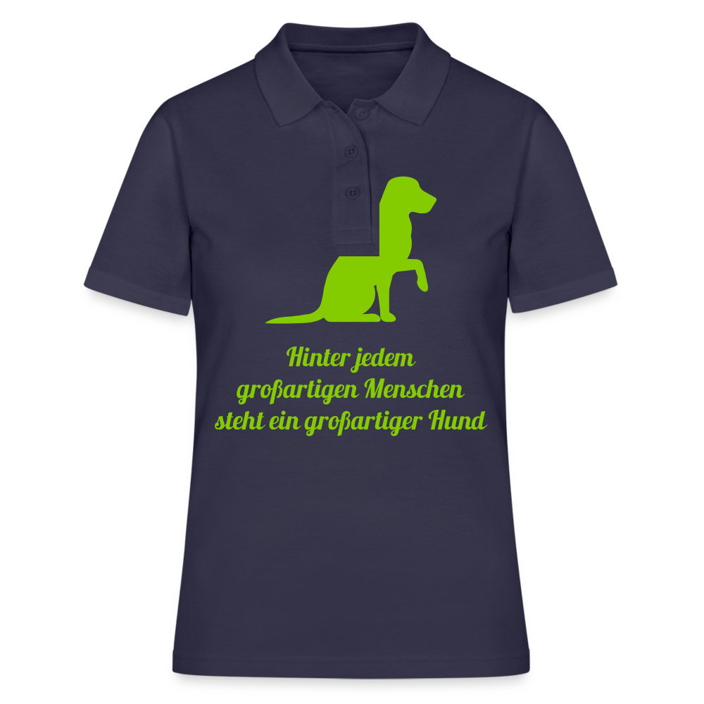 Frauen Polo Shirt - Navy