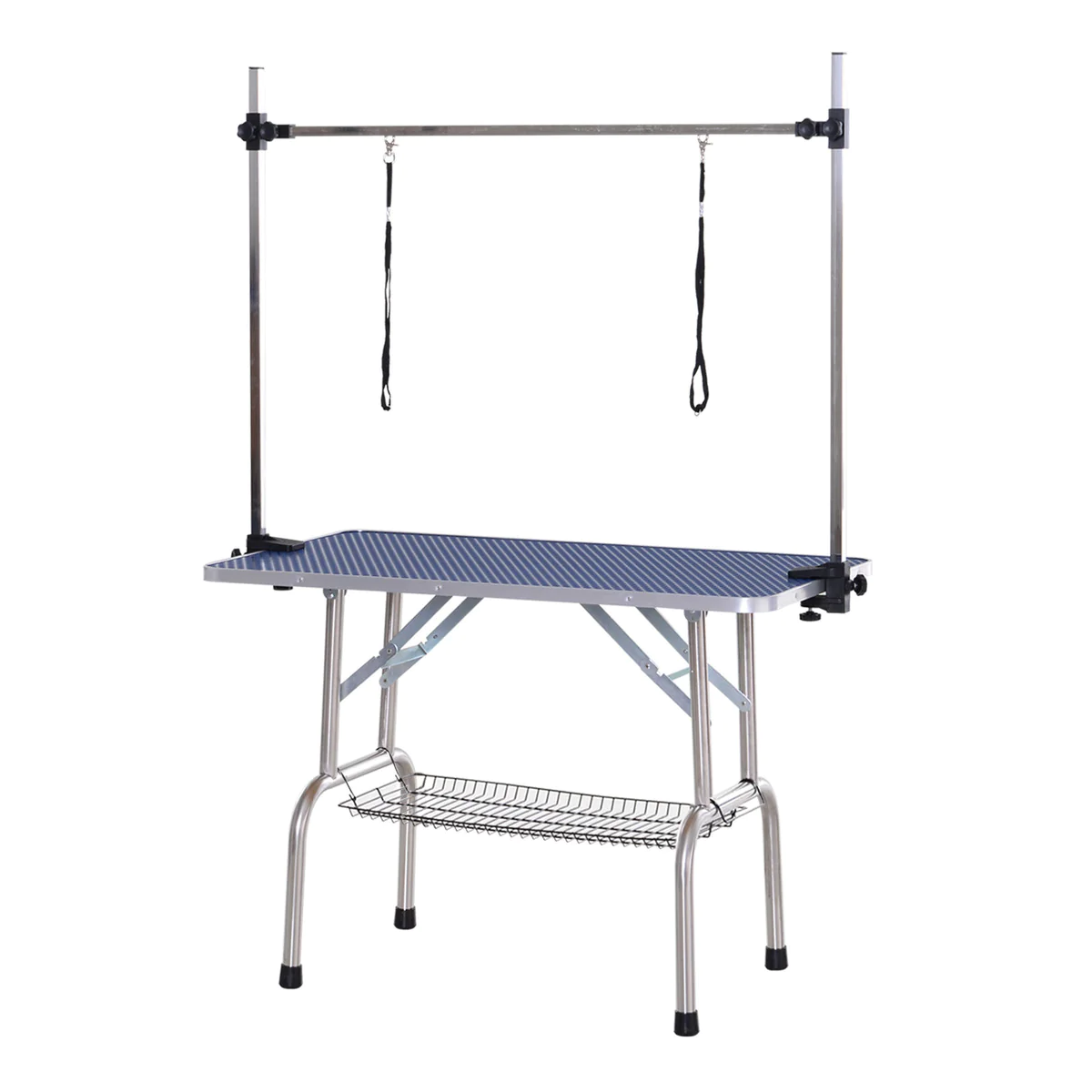 Topmast EazyGroomer Trimmtisch - Antirutsch Arbeitsfläche - Doppelter Trimmarms - 118 x 60 x 75 cm