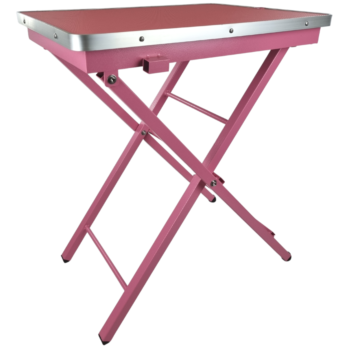 Topmast Trimmtisch Showtime - Verstellbar - Klappbar - Rosa - 60 x 45 x 82 cm