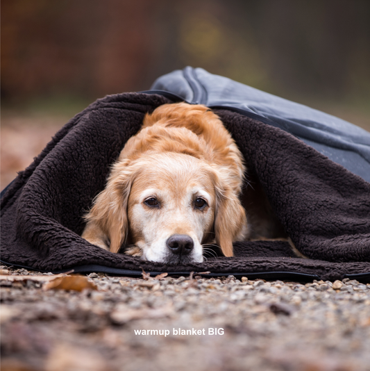 Warmup blanket „Big“ ins:brown outs:black