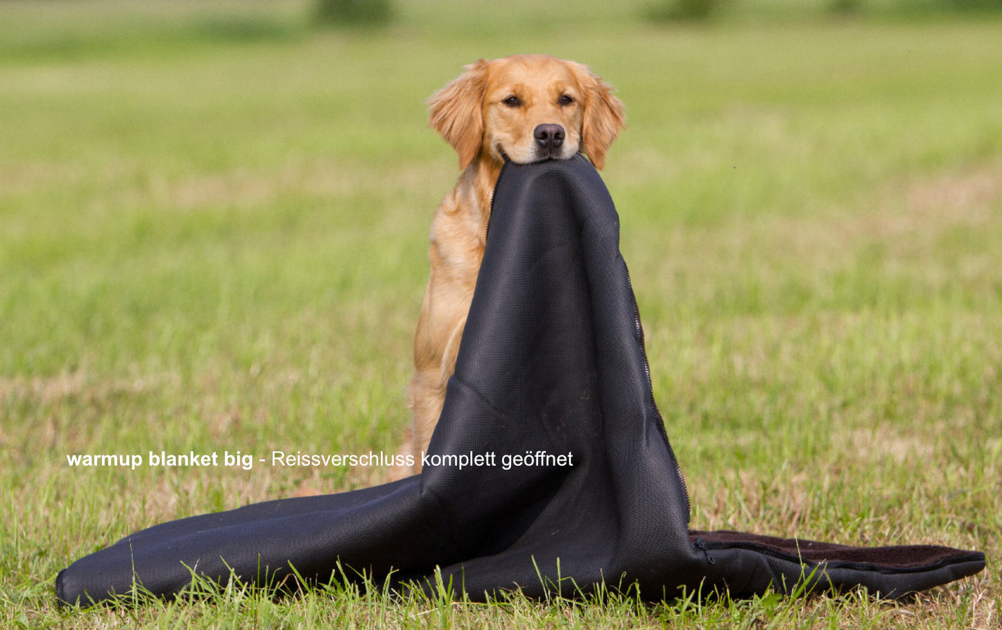 Warmup blanket „Big“ ins:brown outs:black