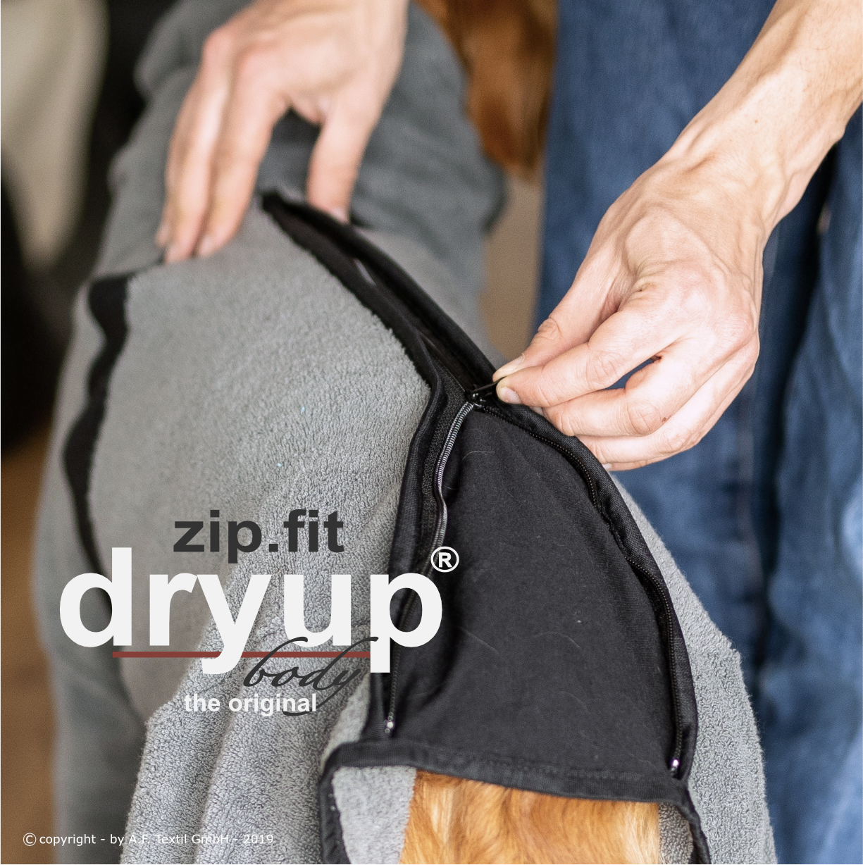 Dryup body „ZIP.FIT“ petrol