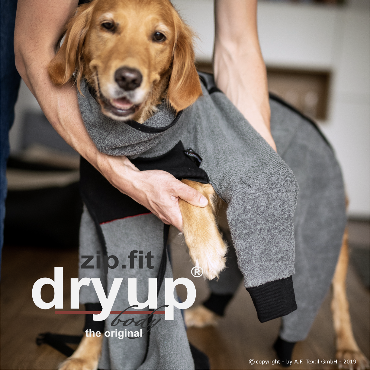 Dryup body „ZIP.FIT“ petrol