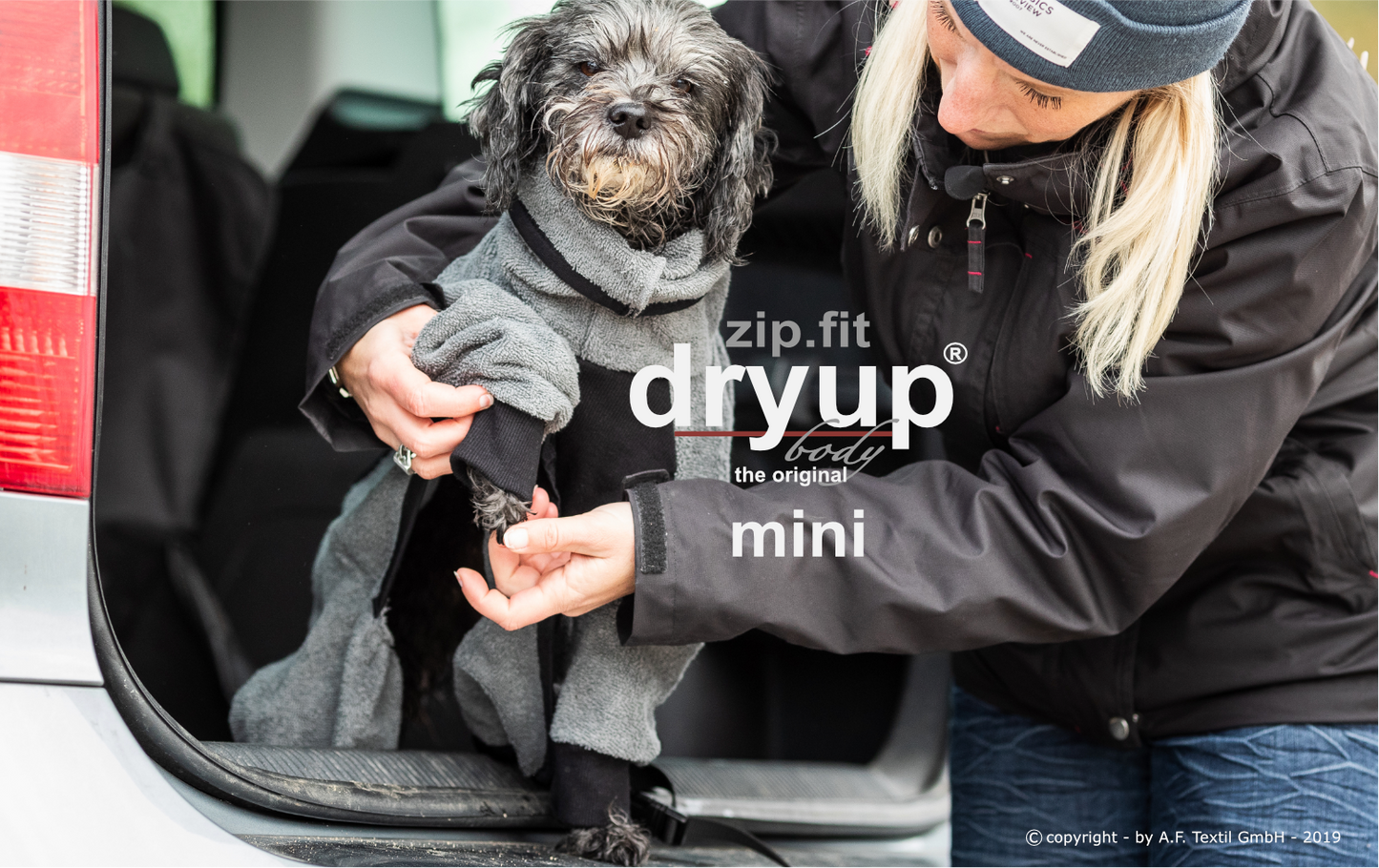 Dryup body „ZIP.FIT“ Mini anthrazit