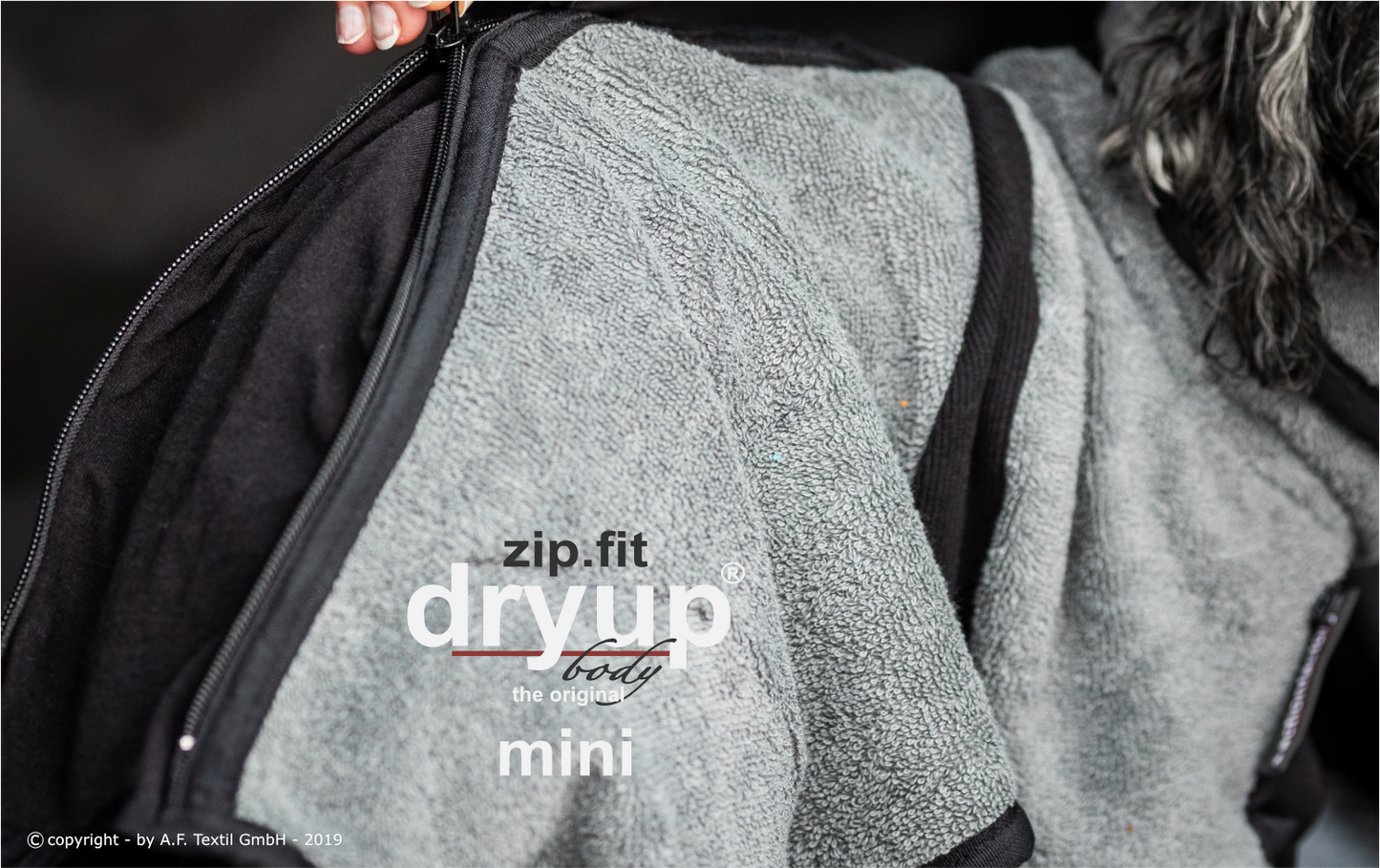 Dryup body „ZIP.FIT“ Mini anthrazit