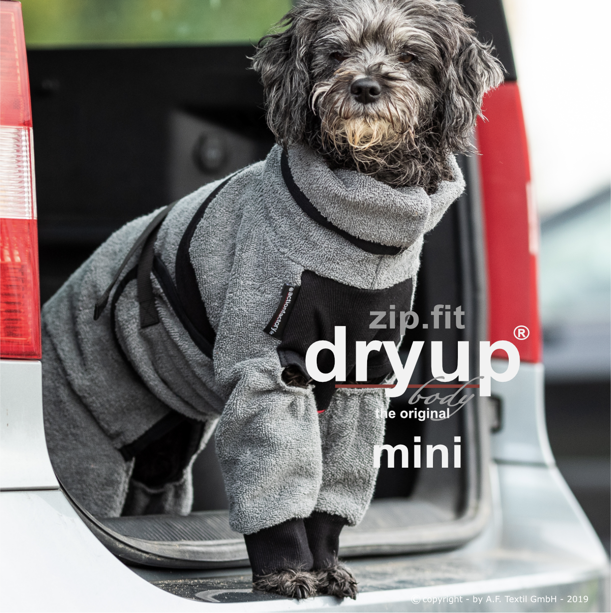 Dryup body „ZIP.FIT“ Mini anthrazit