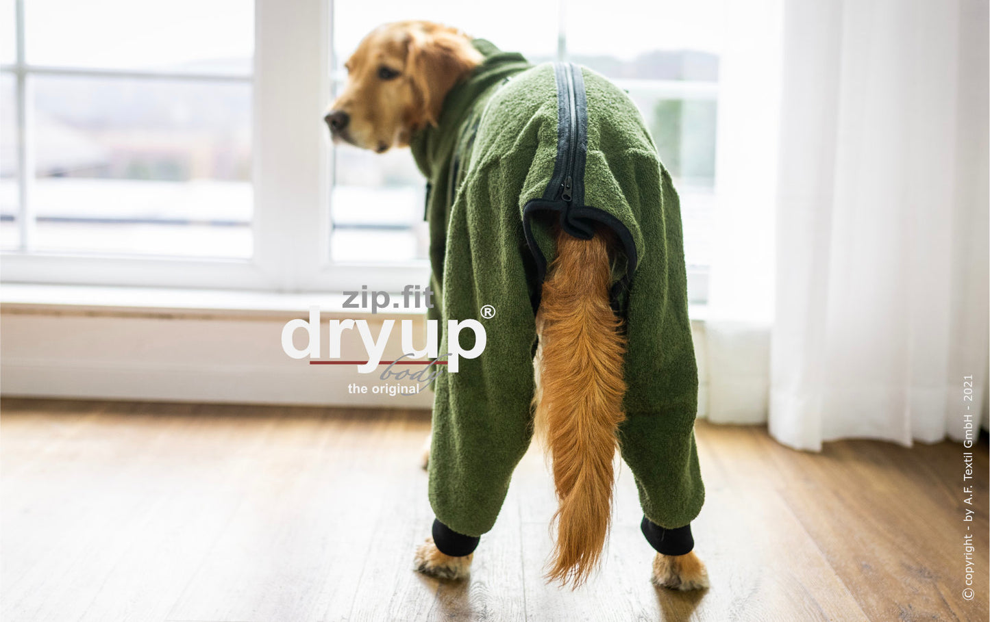 Dryup body „ZIP.FIT“ moos