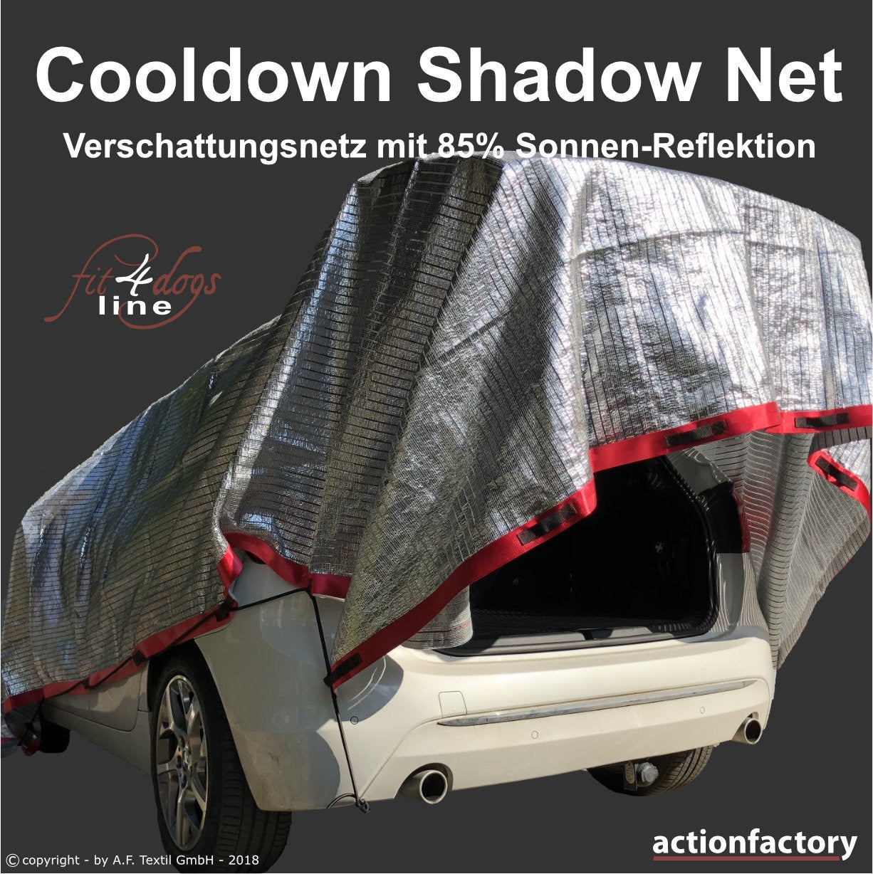 Cooldown shadow net silver