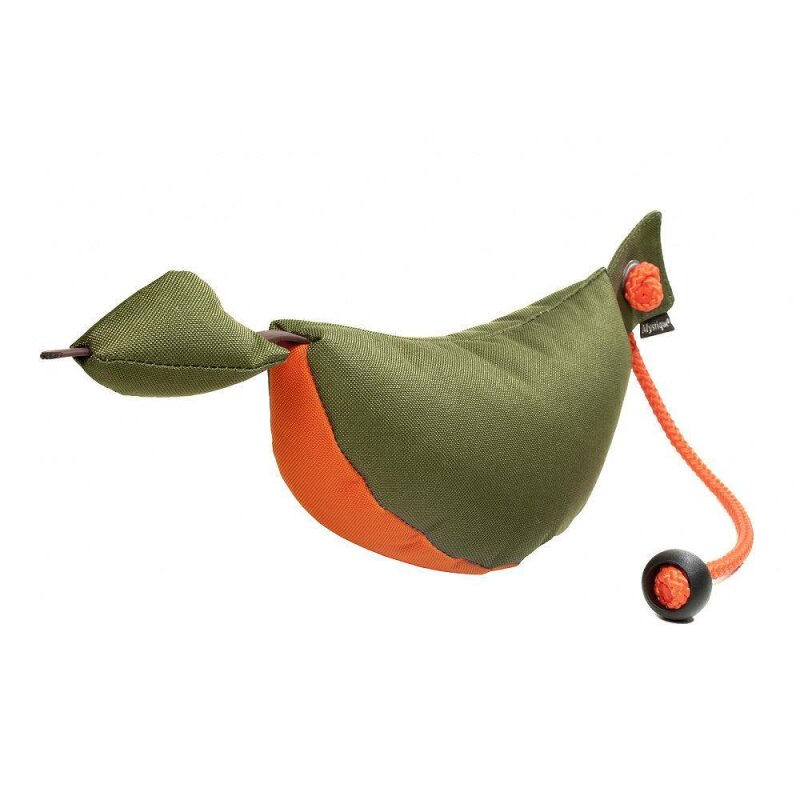 mystique-bird-dog-dummy-gross-350g-khaki-orange