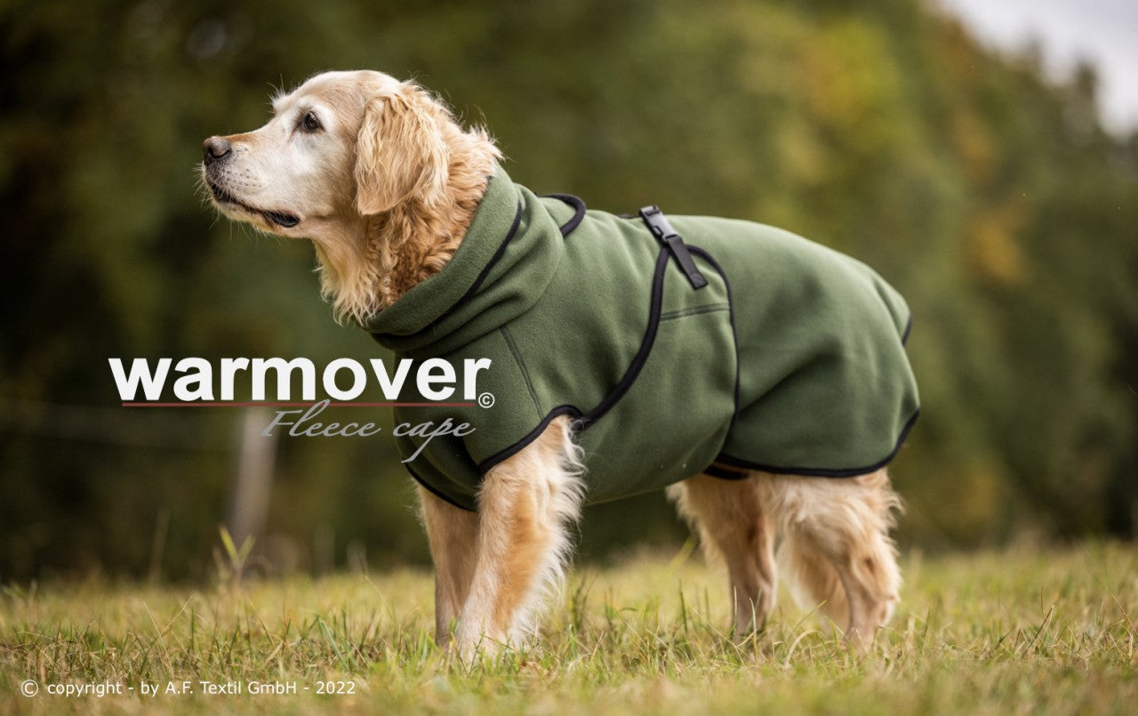 Warmover cape"Standard" pine green