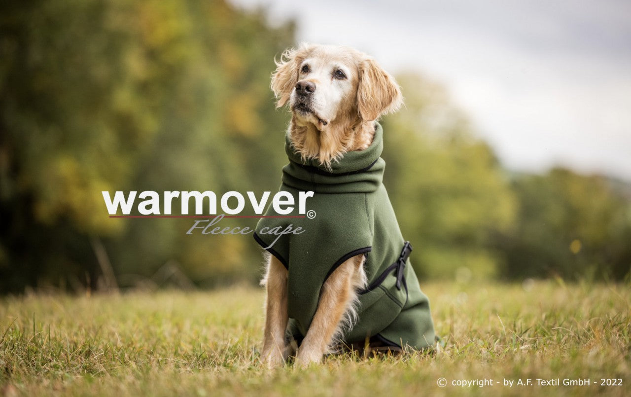 Warmover cape"Standard" pine green