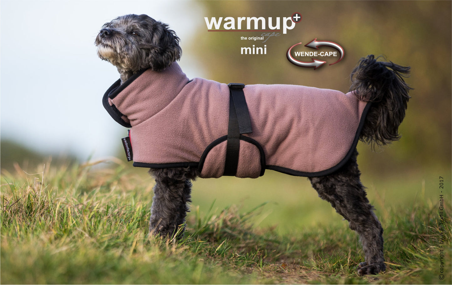 Warmup cape „PRO Mini“ mocca